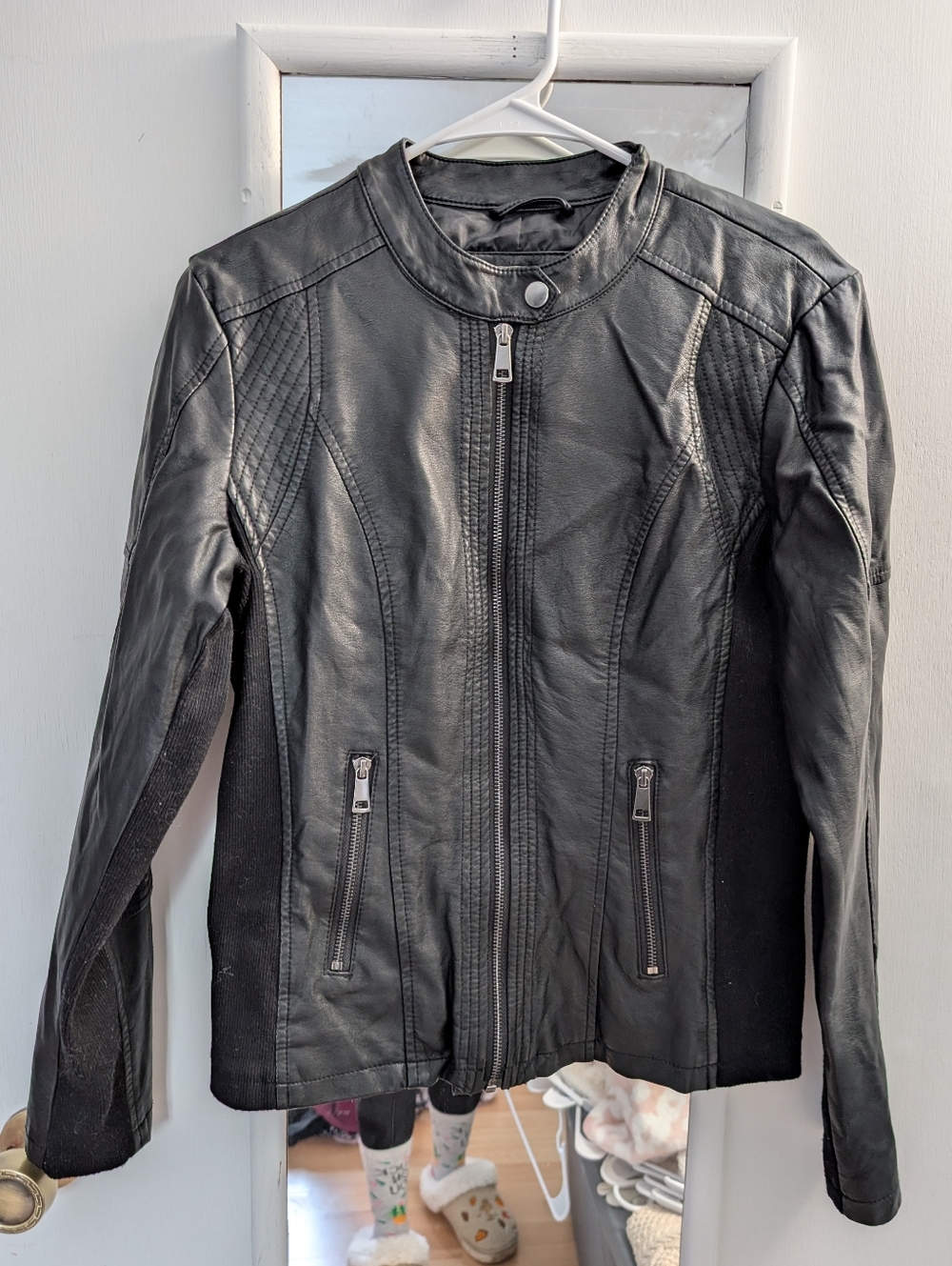 Maurices Faux Leather Jacket Women's Size Small